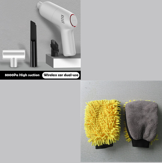 Mini Fashion Car High-Power Car Vacuum Cleaner - Image 8