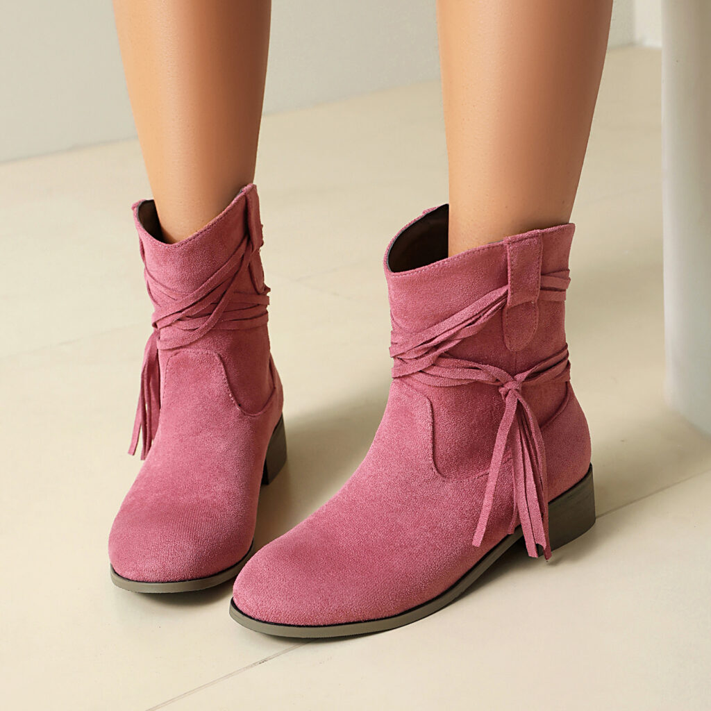 Tassel Women's Casual Ankle Boots