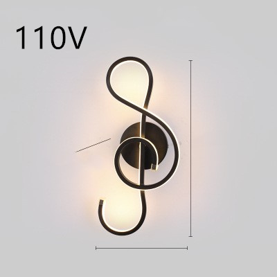led wall lamp nordic minimalist bedroom bedside lamp - Image 24