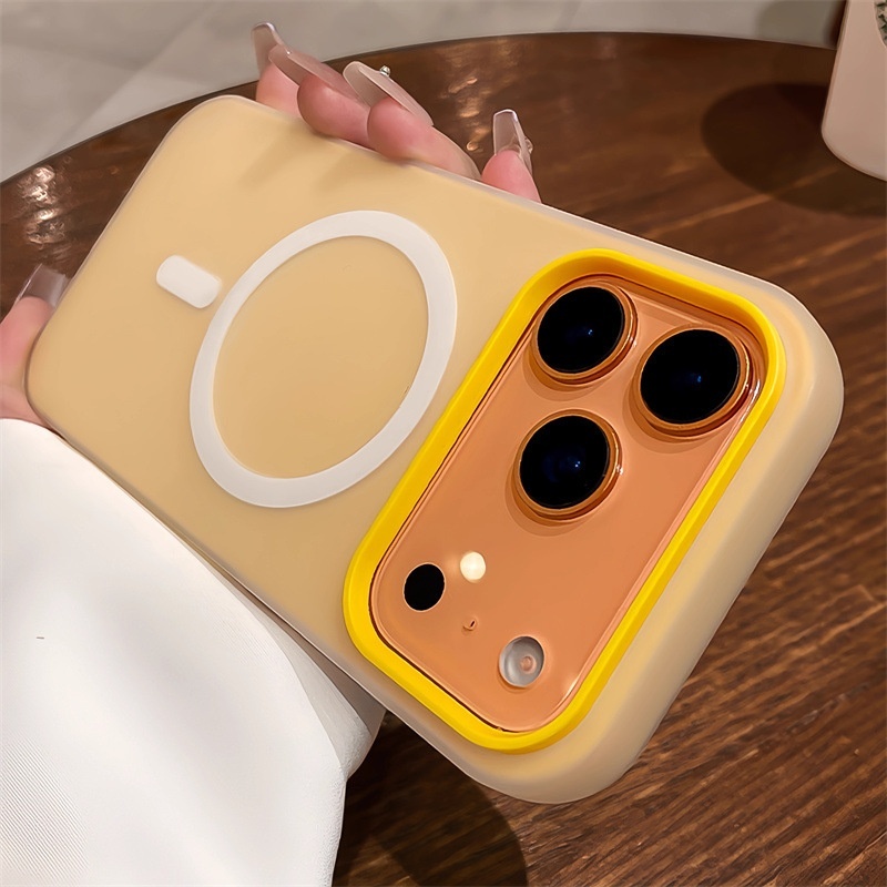 Suitable For 17 Pro Max Phone Case  Jelly Magnetic Two in one Frosted Simple Drop proof - Image 109