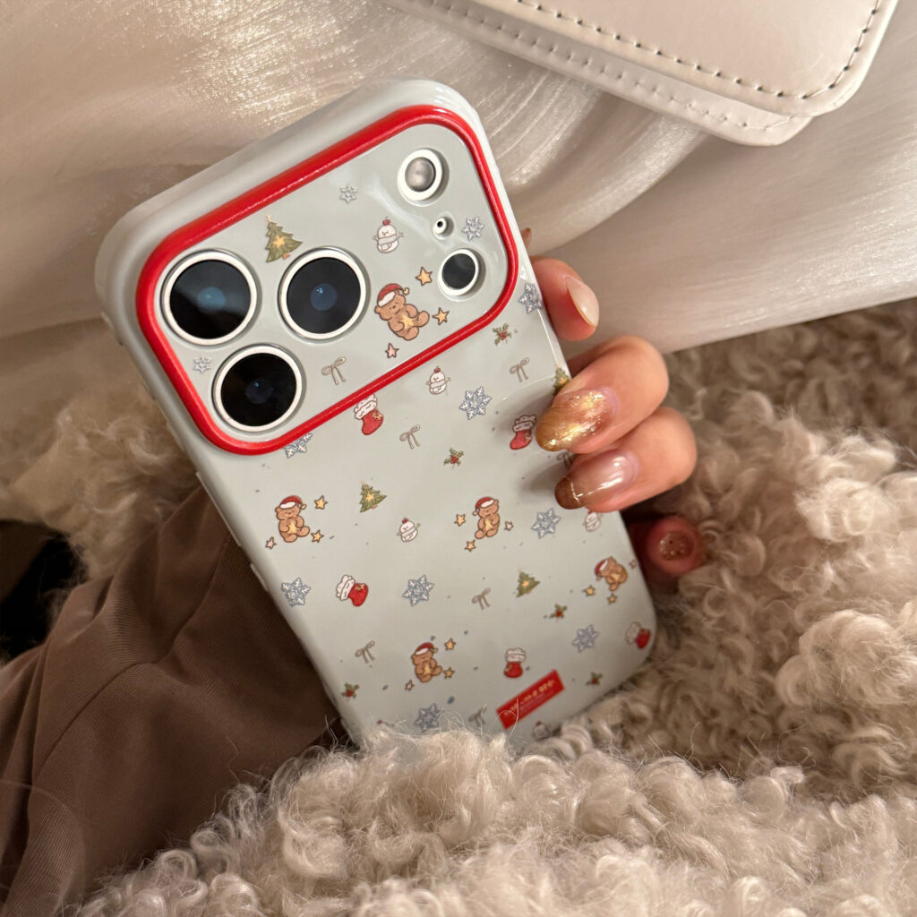 Christmas Stocking Shaker Stand Phone Case