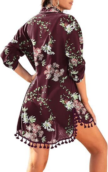 Tassel Beach Swimsuit Bikini Dress - Image 17