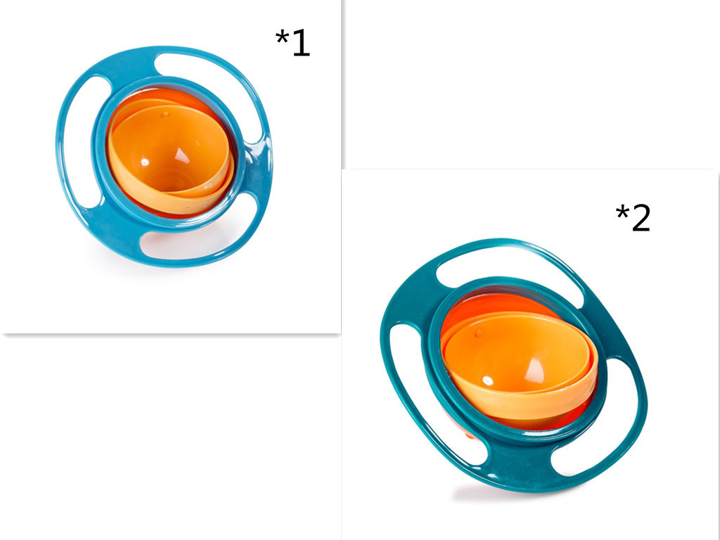 360 Rotate Universal Spill-proof Bowl Dishes - Image 32