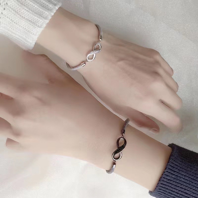 Creative Design All-Match Fashionable Couple Bracelets - Image 4