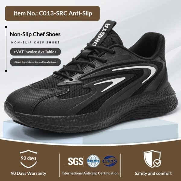 Spring Non-Slip, Oil-Resistant, Comfortable Chef Work Shoes - Image 6