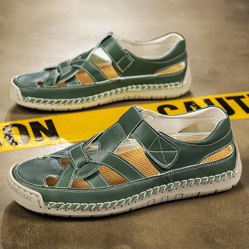 New Roman-style Flat Woven Soft-soled Lightweight