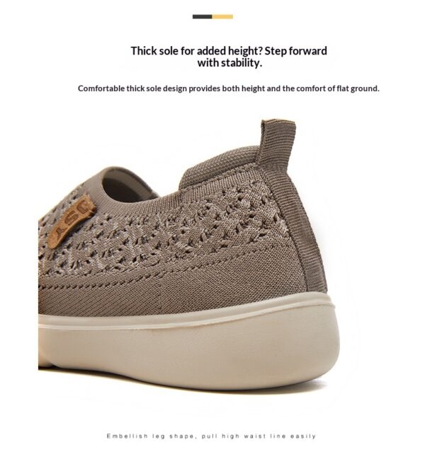Versatile Spring Flyknit Breathable No-odor Casual Shoes - Image 16