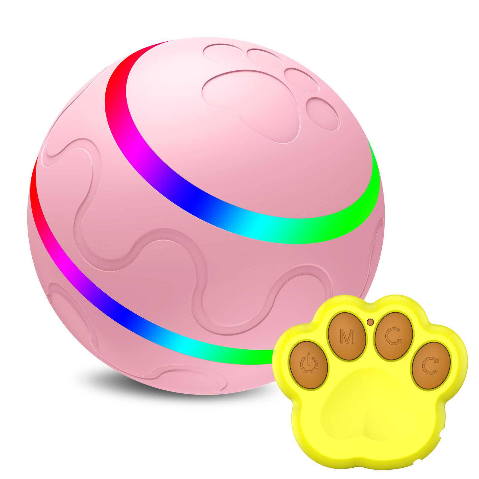 Pet New Cat Wicked Ball Toy Intelligent Ball USB Cat Toys Self Rotating Ball Automatic Rotation Ball - Image 24