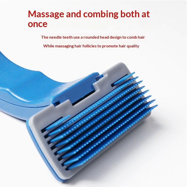 Pet Brush Comb Puppy Dog Cats Self Cleaning Combs Hair Trimmer Grooming Tools for Dog Animals Pet Cleaning Supplies - Image 8