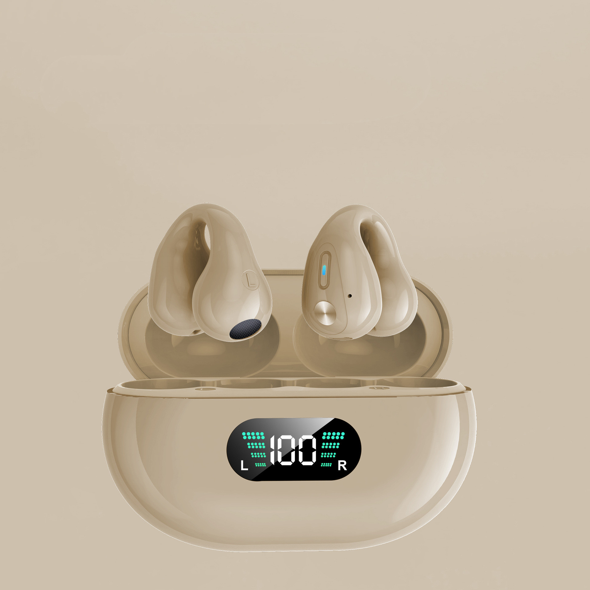 Bone Conduction Headphones TWS Earbuds Ear Clip Bluetooth 5.3 Touch Wireless Earphone In-Ear Bass HIFI Sports Headset - Image 20
