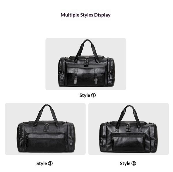 Men's Fashionable Large-Capacity Tote Shoulder Duffel Bag - Image 10