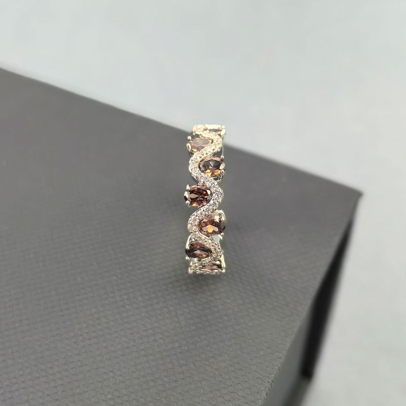 Sparkling Zircon Fashion Hot Selling Open Ring - Image 3