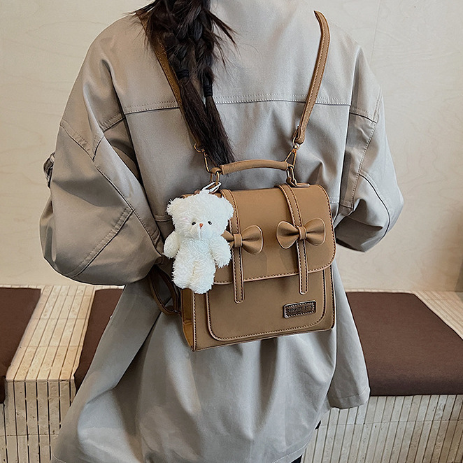 British-style Retro Chic Womens Backpack - Image 2