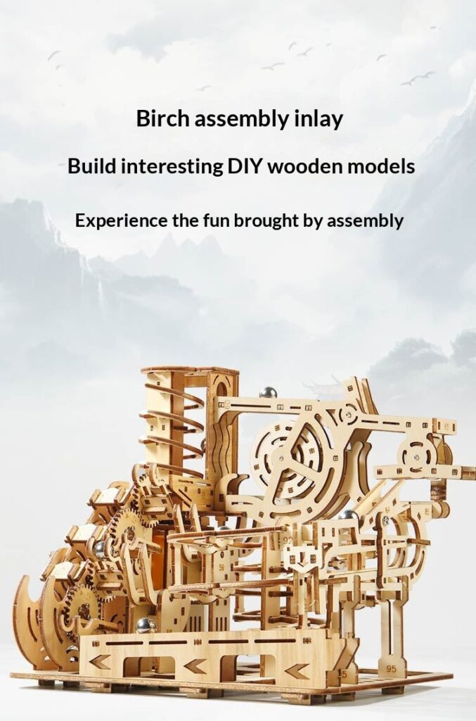 Mechanical 3D Puzzle DIY Handmade Assembly Educational Toy