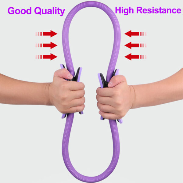 Yoga Fitness Pilates Ring Women Girls Circle Magic Dual Exercise Home Gym Workout Sports Lose Weight Body Resistance - Image 20