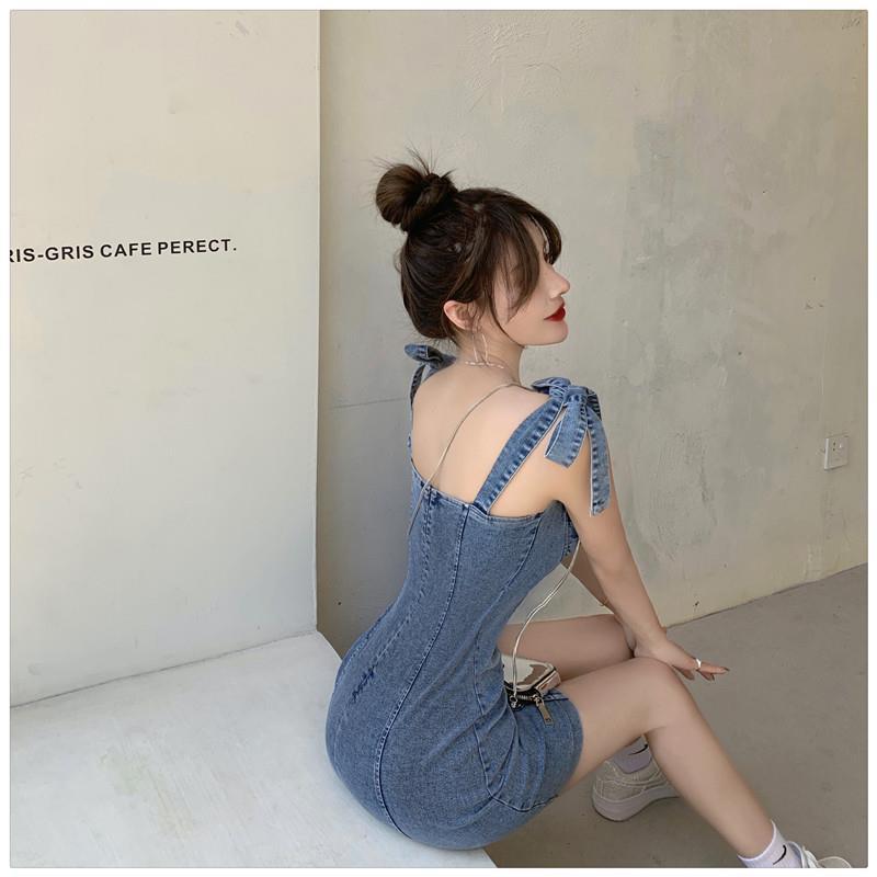 Hong Kong-style Retro Sexy Tube Top Slip Dress - Image 14