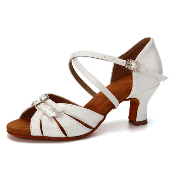 Womens Dance Shoes With A Mid Height Soft Sole - Image 2