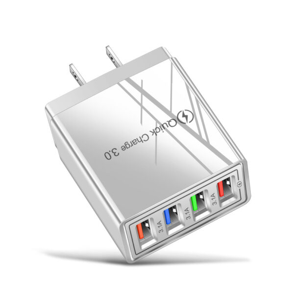 USB Charger Quick Charge 3.0 4 Phone Adapter For Tablet Portable Wall Mobile Charger Fast Charger - Image 45
