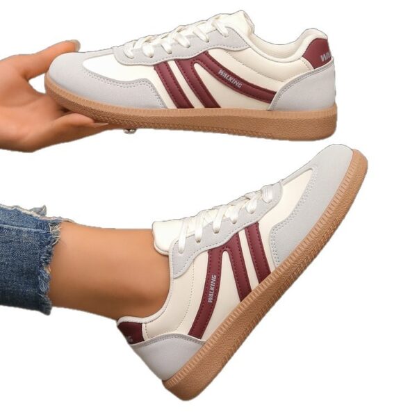European And American-style Retro Color-Block Sneakers - Image 7