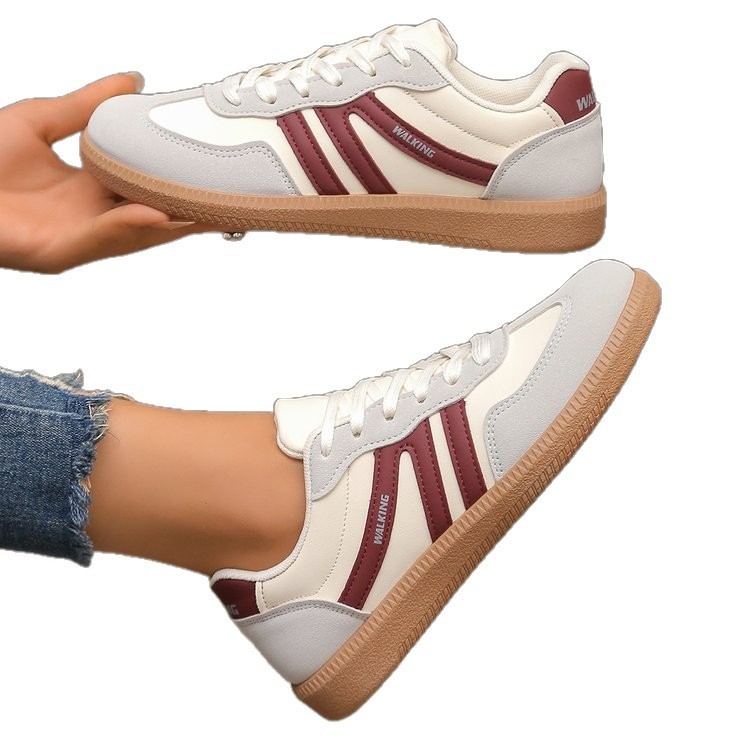 European And American-style Retro Color-Block Sneakers - Image 7