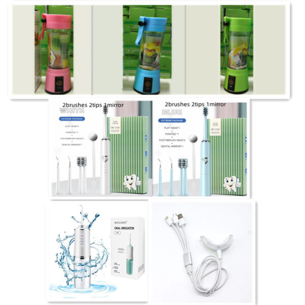 Portable Blender With USB Rechargeable Mini Kitchen Fruit Juice Mixer Home Simple Portable Electric Mini Juicer - Image 36
