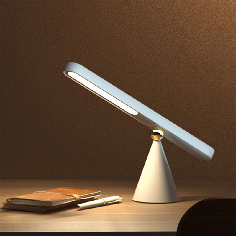 Reading Table Lamp Creative Geometric Desk Lamp Wireless Wall Lamp Multifunctional Magnetic Suction Small Night Light - Image 7