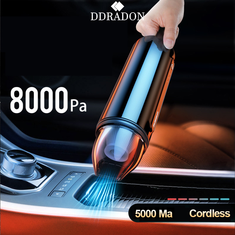 Car Vacuum Cleaner Wireless Rechargeable High-power Powerful Small Mini Portable - Image 1