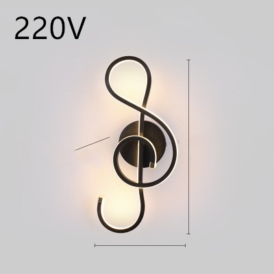 led wall lamp nordic minimalist bedroom bedside lamp - Image 26