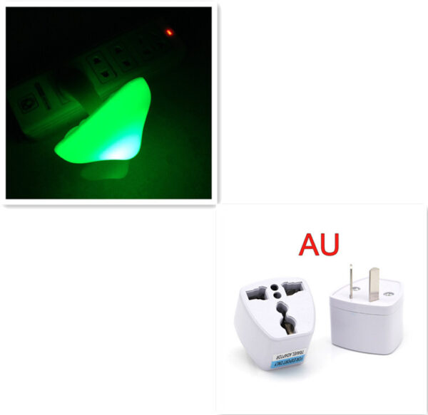 LED Night Light Mushroom Wall Socket Lamp EU US Plug Warm White Light-control Sensor Bedroom Light Home Decoration - Image 12