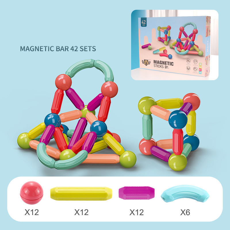 Baby Toys Magnetic Stick Building Blocks Game Magnets Children Set Kids Magnets For Children Magnetic Toy Bricks - Image 9
