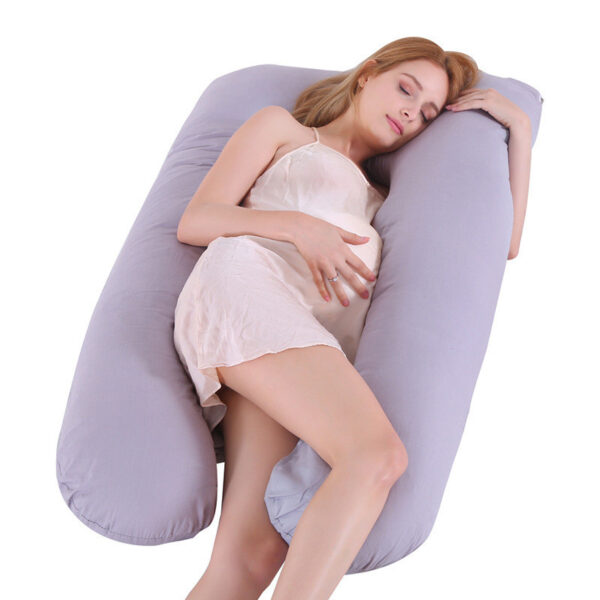 Summer Sleeping Support Pillow For Pregnant Women U Shape Maternity Pillows Pregnancy Ice Silk - Image 14
