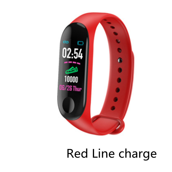 Compatible With , Smart Bracelet Heart Rate And Blood Pressure Exercise Meter Step Information Push Smart Reminder Color Bracelet - Image 6