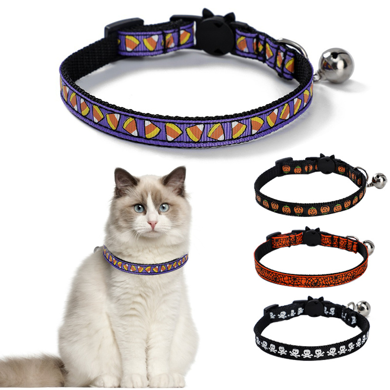 Halloween Cat Collar Puppy Collar Pet Supplies - Image 1