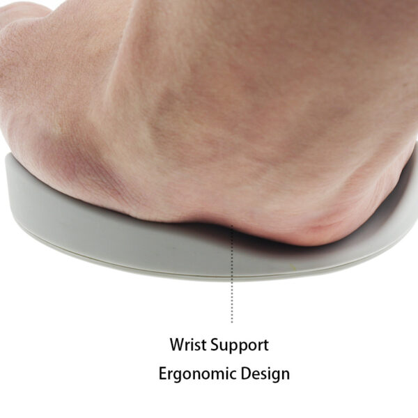 Ergonomic Mouse Wrist Rest Mouse Pads Silicon Gel Non-Slip Streamline Wrist Rest Support Mat Computer Mouse Pad For Office Gaming PC Accessories - Image 23