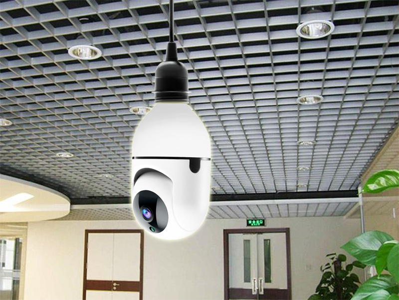 Bulb Shaking Head Machine Yilot APP Wireless WIFI Camera Home Security Monitoring - Image 8