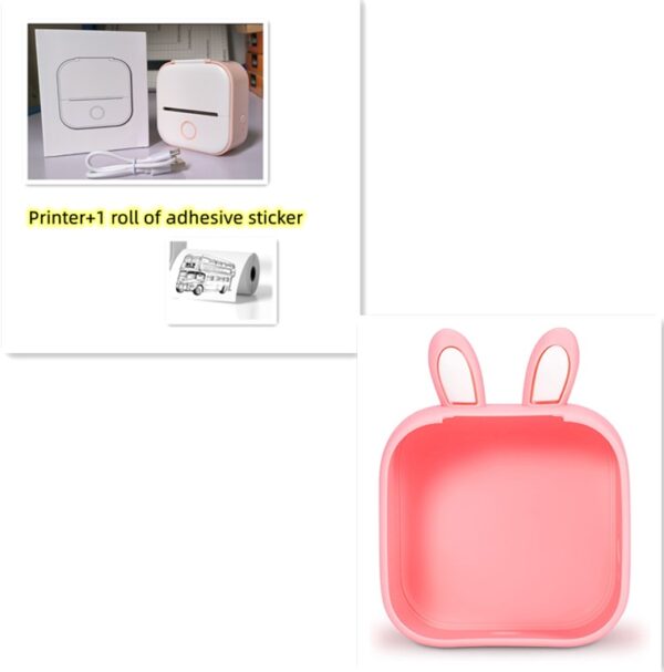 Portable Mini Thermal Label Printer Home Photo Printer Student Wrong Question Printer Bluetooth-compatible Mini Label Printer Price Tag - Image 42