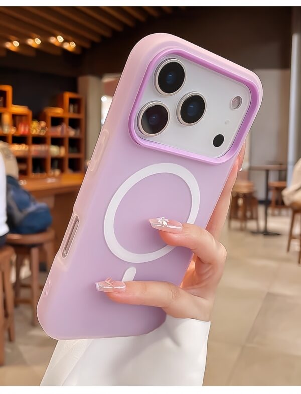 Suitable For 17 Pro Max Phone Case  Jelly Magnetic Two in one Frosted Simple Drop proof - Image 15