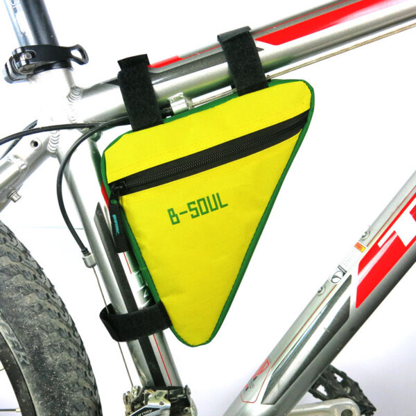 Saddle bag riding bicycle mountain bike bag triangle tool kit upper tube beam bag bicycle equipment accessories - Image 11