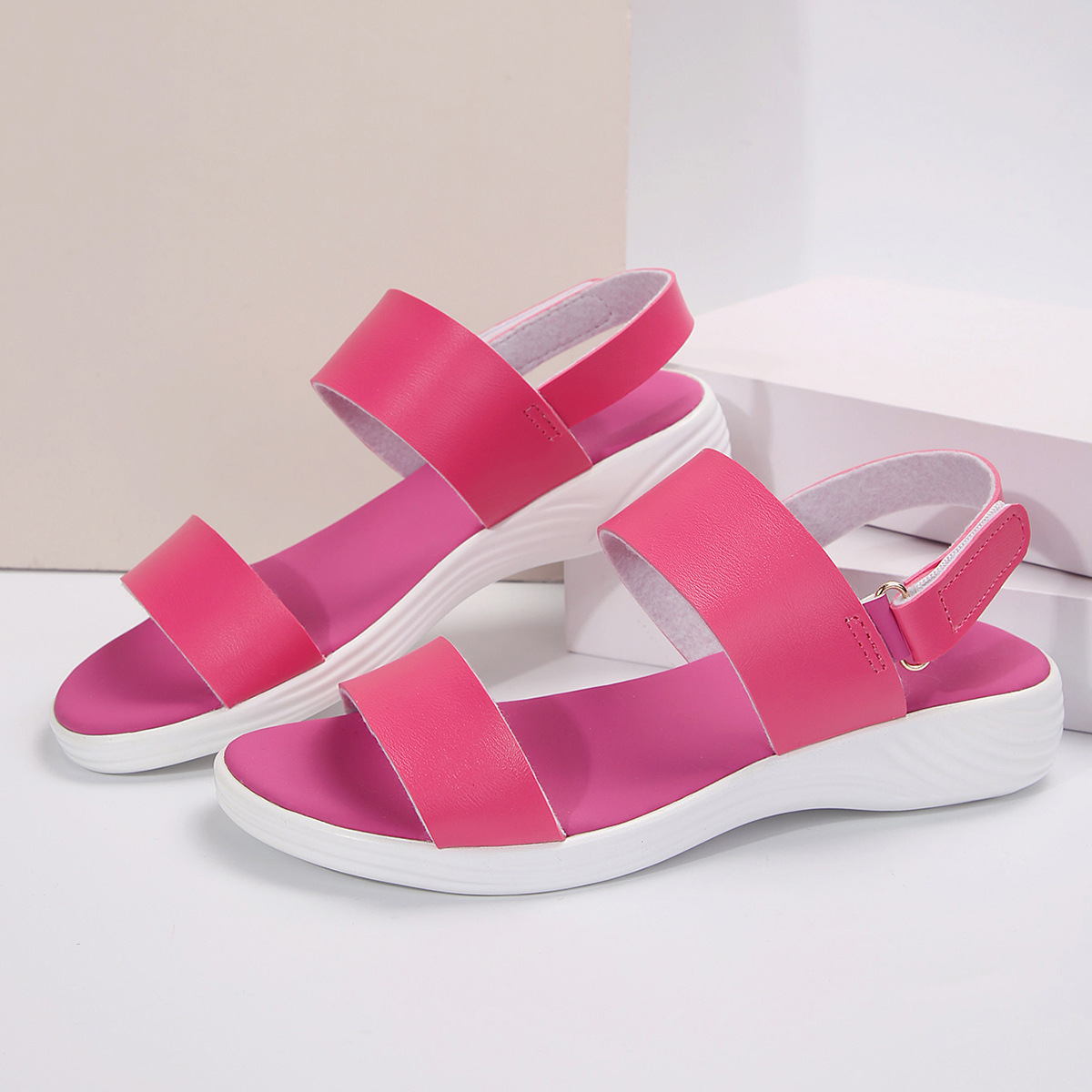 Summer New Large-size Womens Shoes For Export Casual Style - Image 15