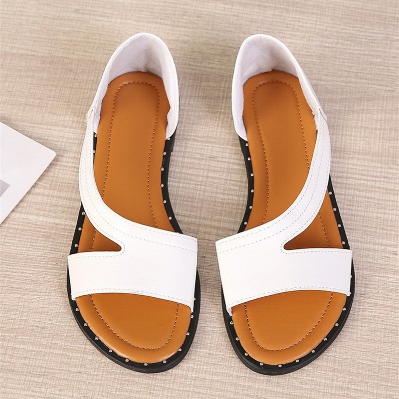 Outerwear Flat Large-size Fashion Sandals For Women