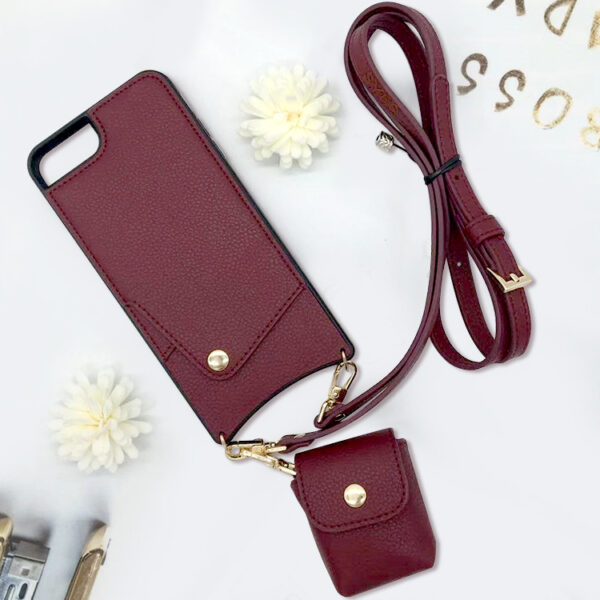 Protective Case With A Crossbody Strap, Card Slots, And A Zipperkeeps Fingerprints At Bay While Doubling As A Mini Wallet - Image 8