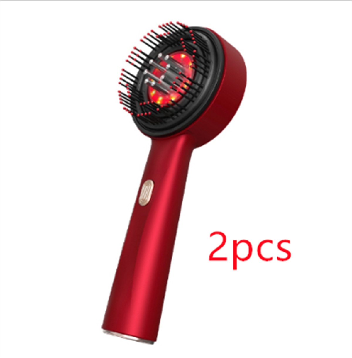 Electric Massage Comb Home Scalp Drain Comb Red Light Anti-slip Hair Care Multi-functional Massage Comb - Image 32