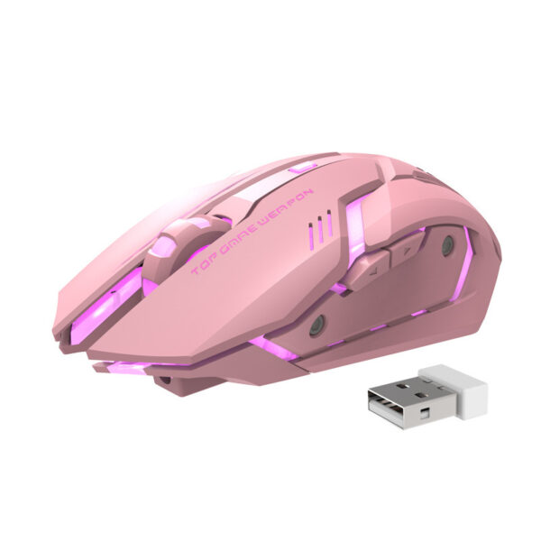 Wireless Charging Silent Gaming Mouse Machinery - Image 14