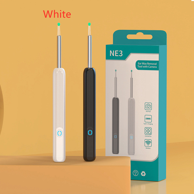 NE3 Ear Cleaner Otoscope Ear Wax Removal Tool With Camera LED Light Wireless Ear Endoscope Ear Cleaning Kit For I-phone - Image 44