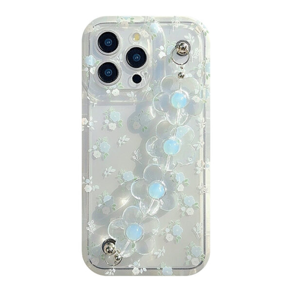 Fresh And Summery Blue Floral Phone Case - Image 6