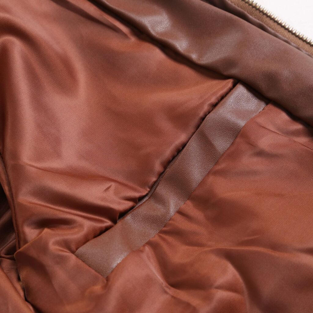 Mens Winter Warm Zip-Up Stand Collar Slim-Fit Leather Jacket Coats