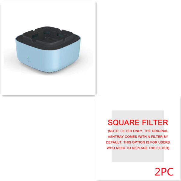 Smoke Removal Air Purification Ashtray Anion Purification Practical Automatic Purifier Ashtray Portable Gadgets For Car Ashtray - Image 24