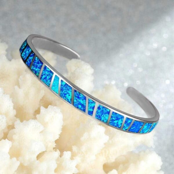 Plain Open Bangle Bracelet Jewelry Accessory - Image 6
