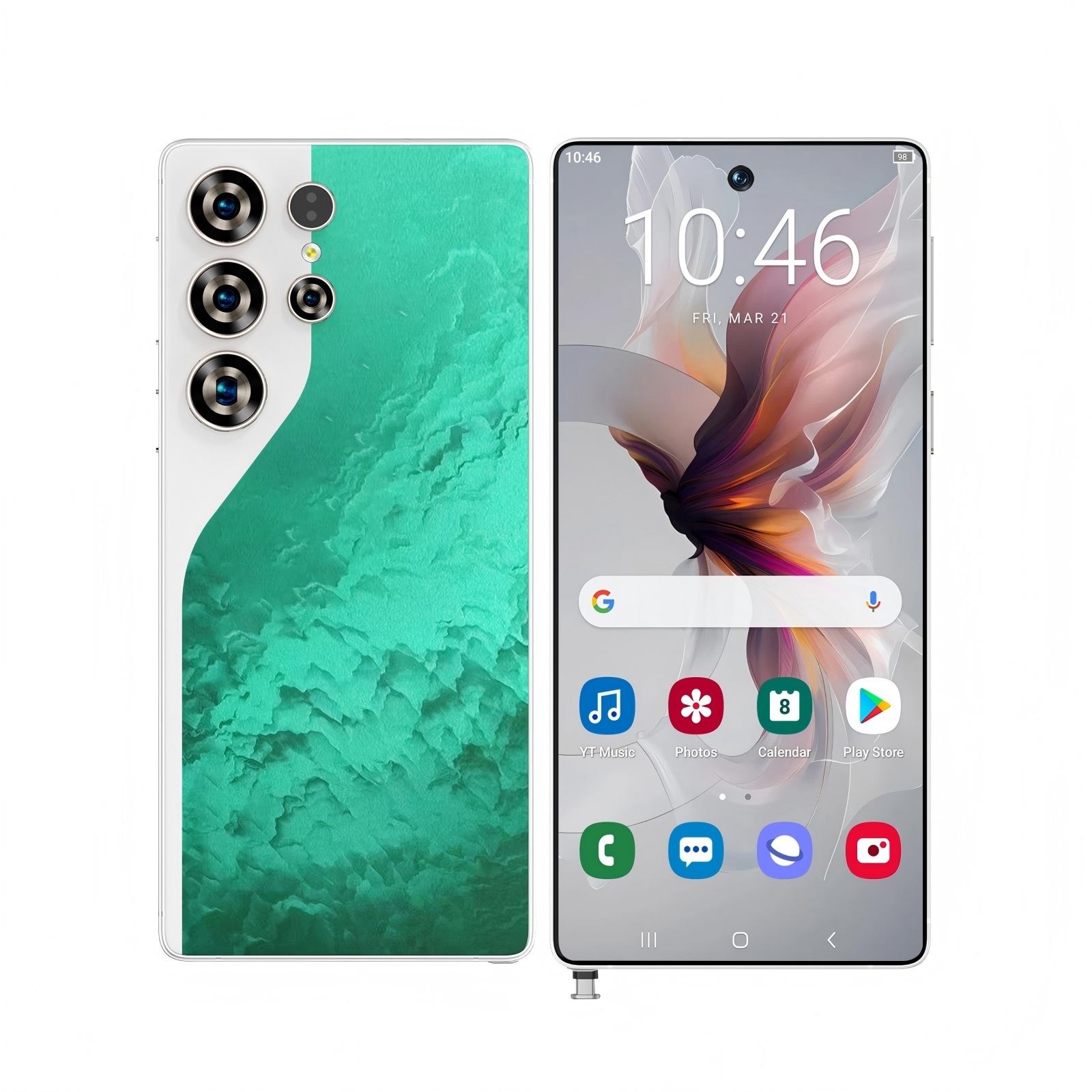 C26 Ultra 5G Unlocked Smartphone, 8GB RAM 256GB Storage Android 15 Cell Phone, 6.9inch FHD Display, 8000mAh Long Battery, Dual SIM, Face & Fingerprint Unlock, GPS, Built-in Stylus - Image 16
