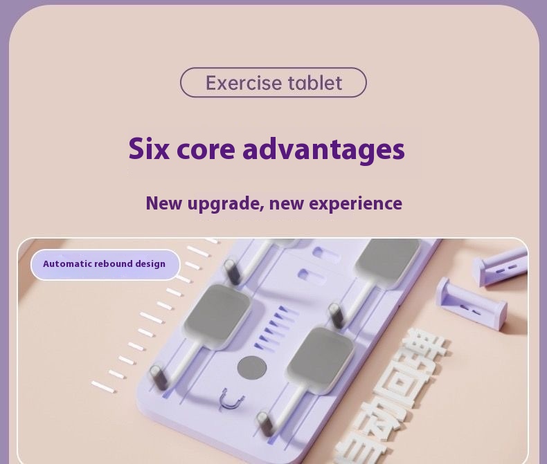 Four-in-one Foldable Automatic Rebound Home Exercise Abdominal Muscle Firm Abs Fitness Board - Image 16